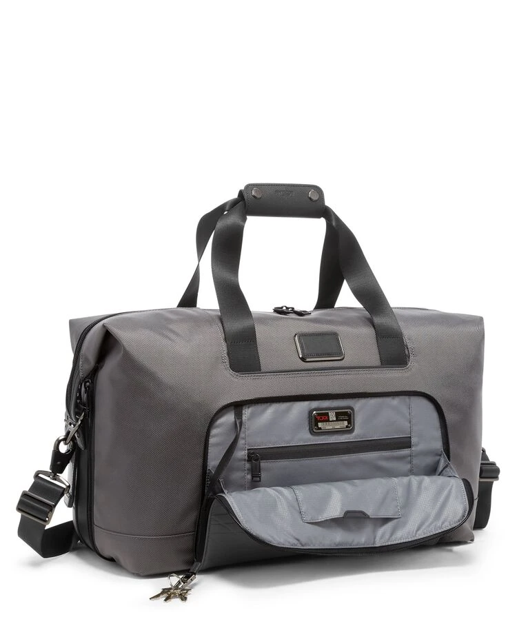 Tumi ALPHA DOUBLE EXPANSION SATCHEL CASTLE GREY - Image 3