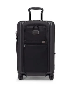 Tumi ALPHA HYBRID International Expandable 4 Wheeled Carry On BLACK
