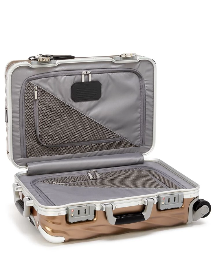 Tumi 19 DEGREE ALUMINUM International Carry-On TRUFFLE/SAFFRON - Image 2