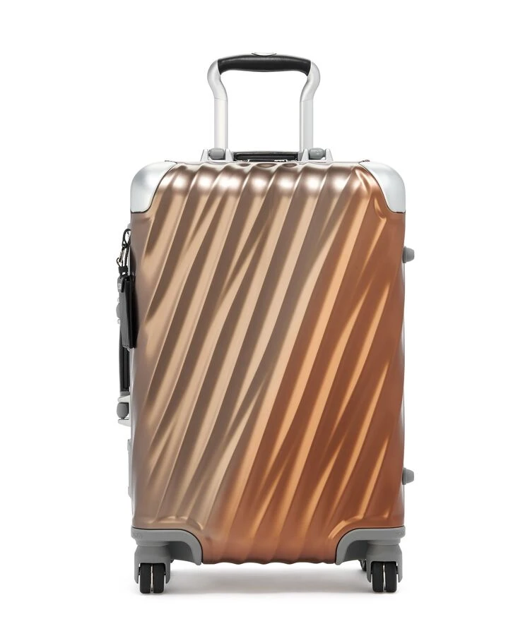Tumi 19 DEGREE ALUMINUM International Carry-On TRUFFLE/SAFFRON